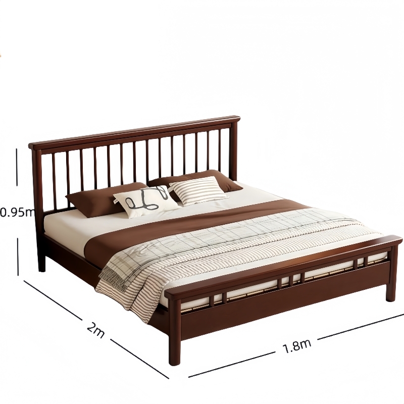 铭思沃木床2*1.8*0.95m张高清大图