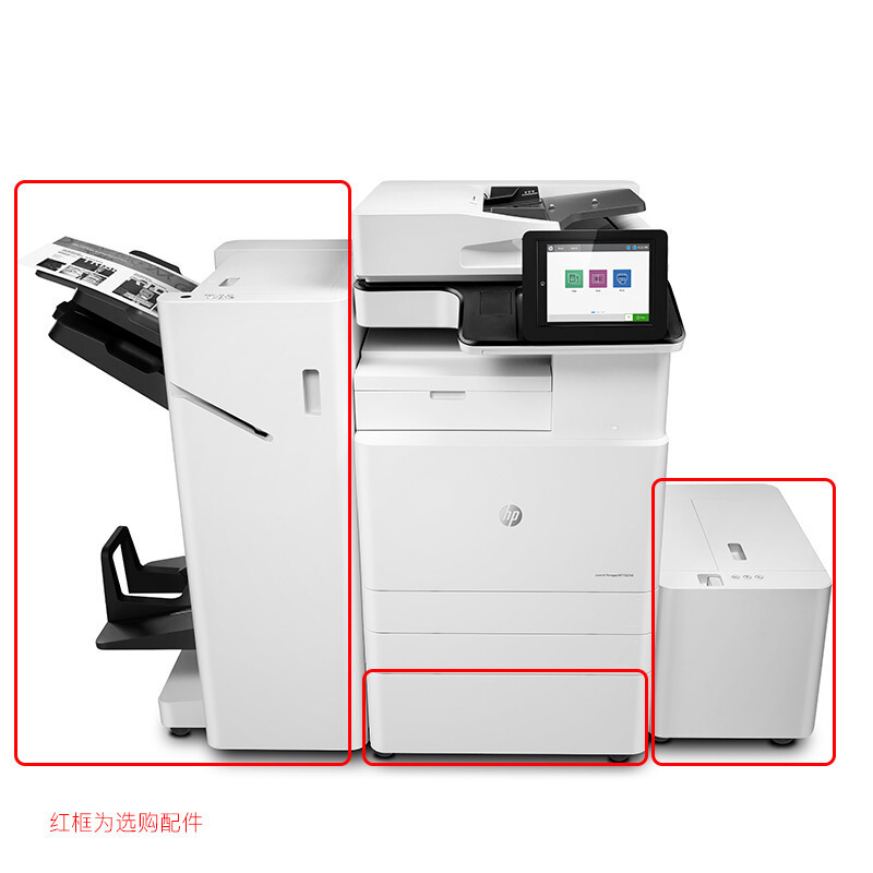 惠普(HP)MFP E82540du A3 黑白激光管理型数码复合机 打印复印扫描 一体机高清大图