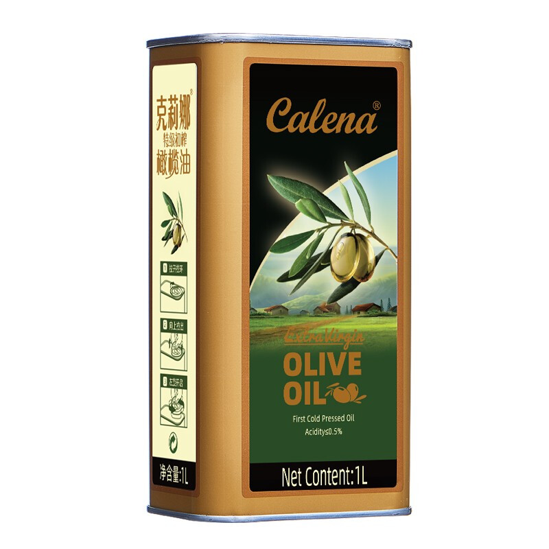 克莉娜特级初榨 橄榄油 1L*2礼盒高清大图
