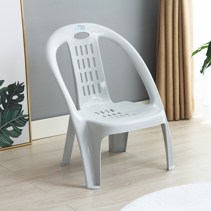 寻木匠塑料小椅子加厚靠背椅学习扶手椅凳家用矮茶几椅幼儿成人餐椅