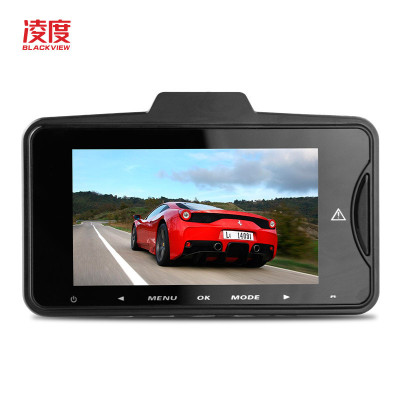 凌度（BLACKVIEW ）F8行车记录仪高清夜视记录仪前后录像循环录像170度广角送16GTF卡