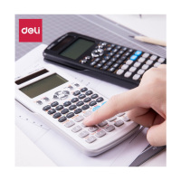 得力(deli) D991CN学生计算器小学中学大学考研工程多功能函数计算器 单个装