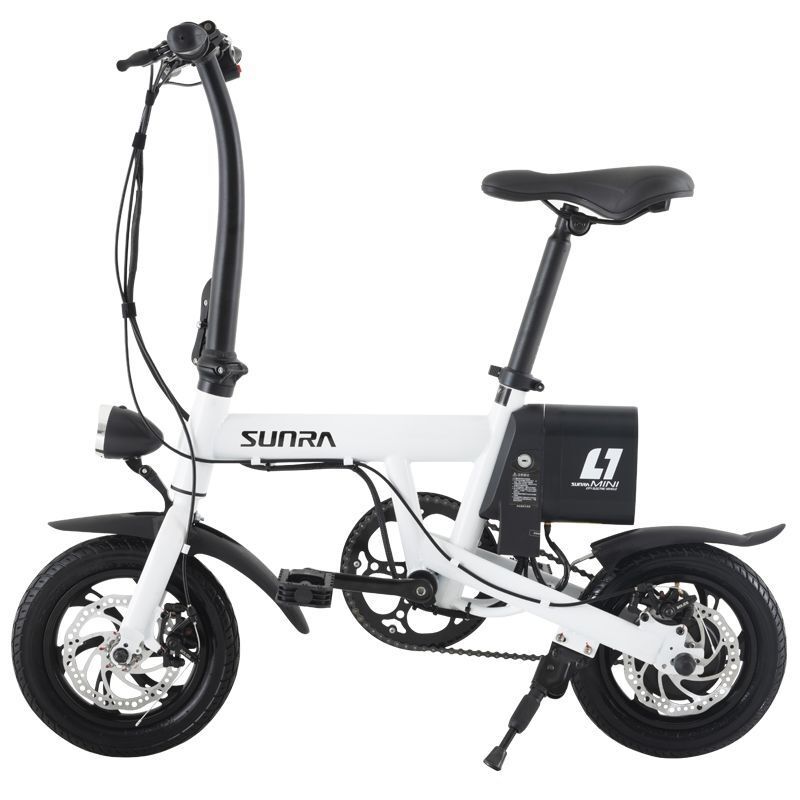 新日sunra成人电动车单人电动自行车l1mini额定电压36v锂电池可折叠