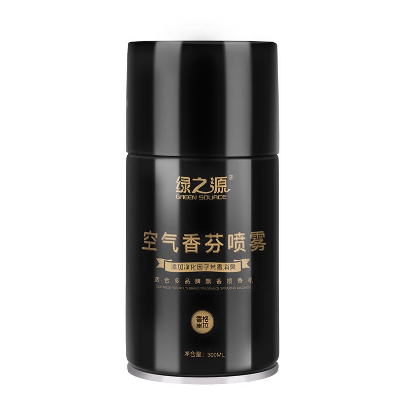 绿之源 空气香芬喷雾(香格里拉)喷香机补充液室内卧室新车固体芳香香水卫生间厕所除臭去异味空气清新剂Z-2767