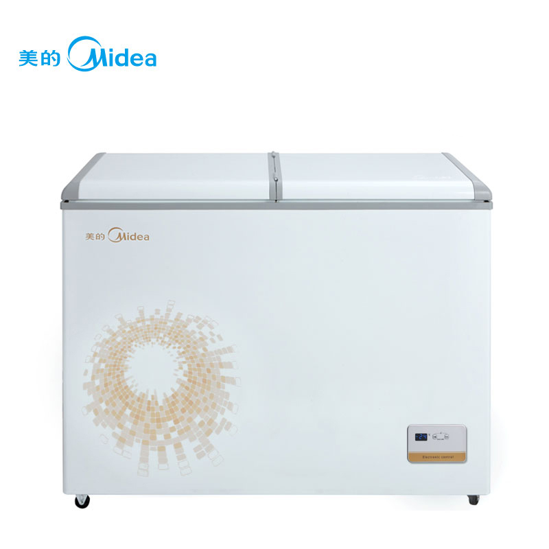 美的(Midea) 卧式 商用冷柜 双温 BCD-221VEM 旋律金(单位:台)