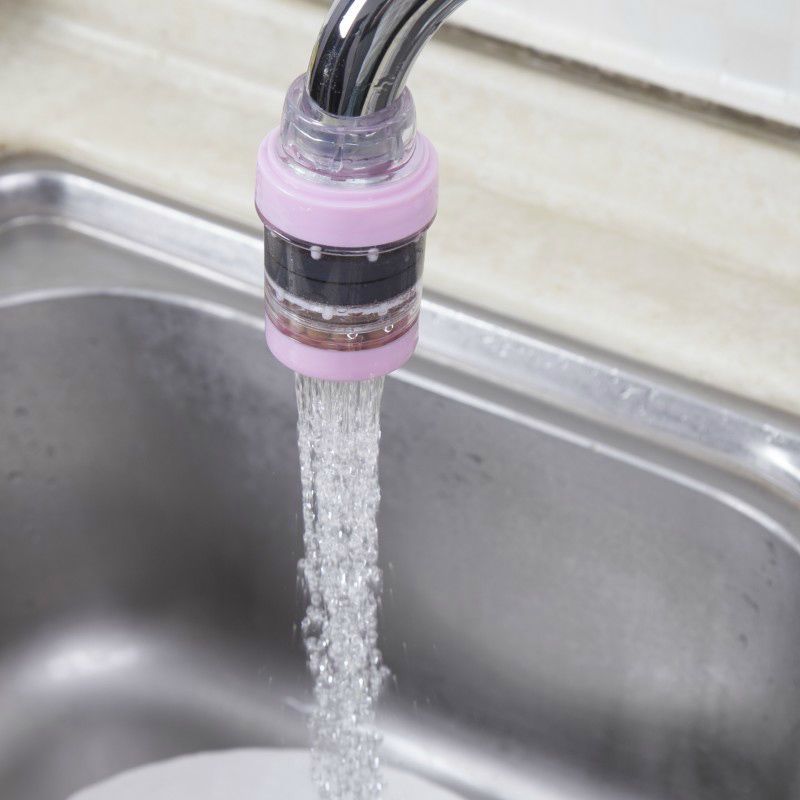 白色 水龙头防溅头嘴厨房家用自来水过滤器加长延伸器花洒节水通用神器