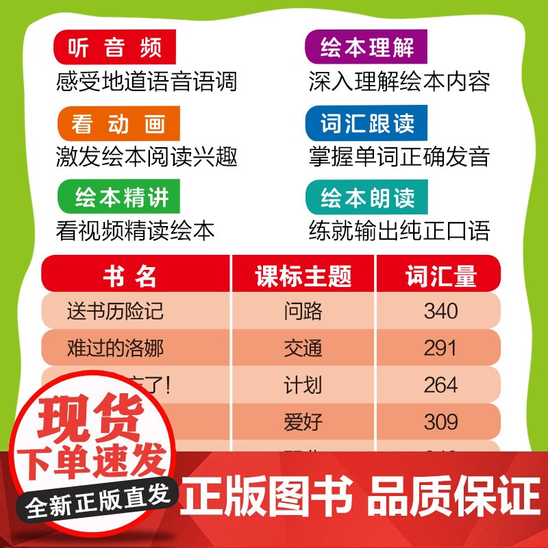 [外研社]丽声北极星分级绘本第四级上(智慧版) 王蔷 三年级起点六年级、一年级起点四年级高清大图