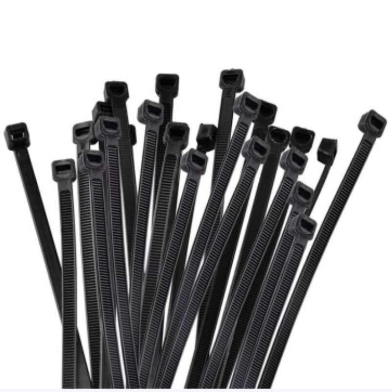 扎厚玖黑色加厚尼龙扎带 4*200(宽3.6mm) 工业束线带 500条/包 单位:包高清大图
