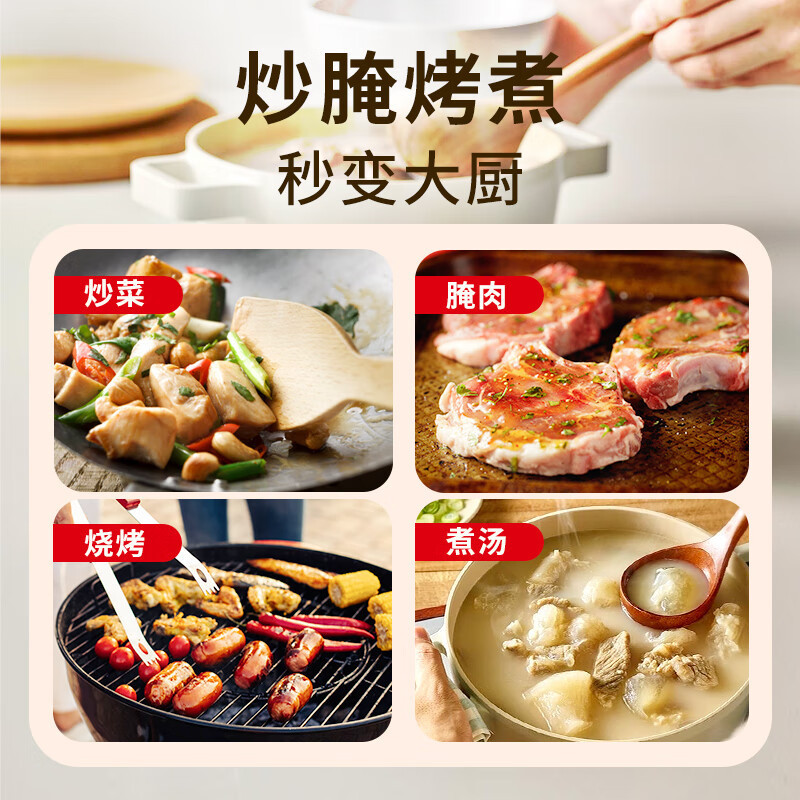 大喜大韩文牛肉粉100g*5 韩式料理鸡精盐味增料家用烹饪炒菜提鲜专用