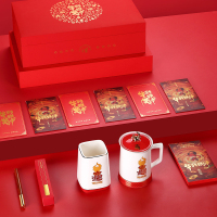 奉茶司 牛转乾坤办公笔筒款