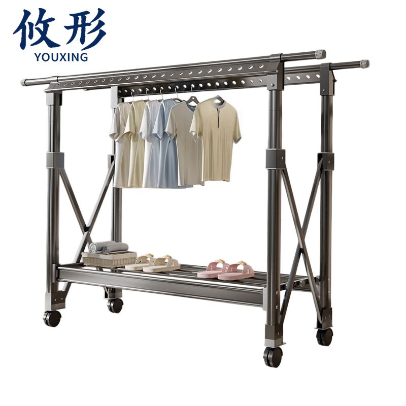 攸形 折叠晾衣架 室外晾衣架250*44.5*155cm个
