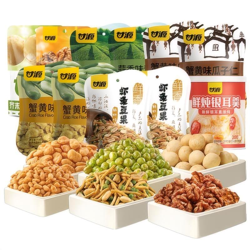 甘源927G团圆好味礼坚果礼盒高清大图