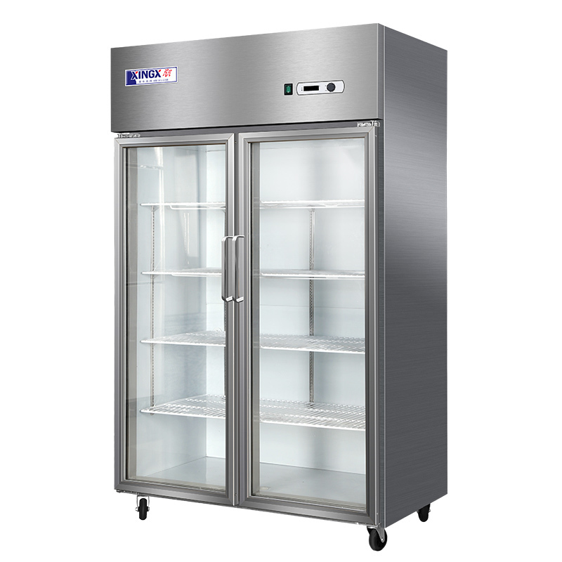 星星(xingx) bc-980y 商用立式冷藏柜展示柜商用冰箱厨房保鲜柜双门