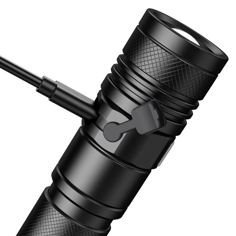 神火(supfire)A2强光手电筒 变焦远射Type-c充电式 家用便携 户外应急灯灯15W 1把