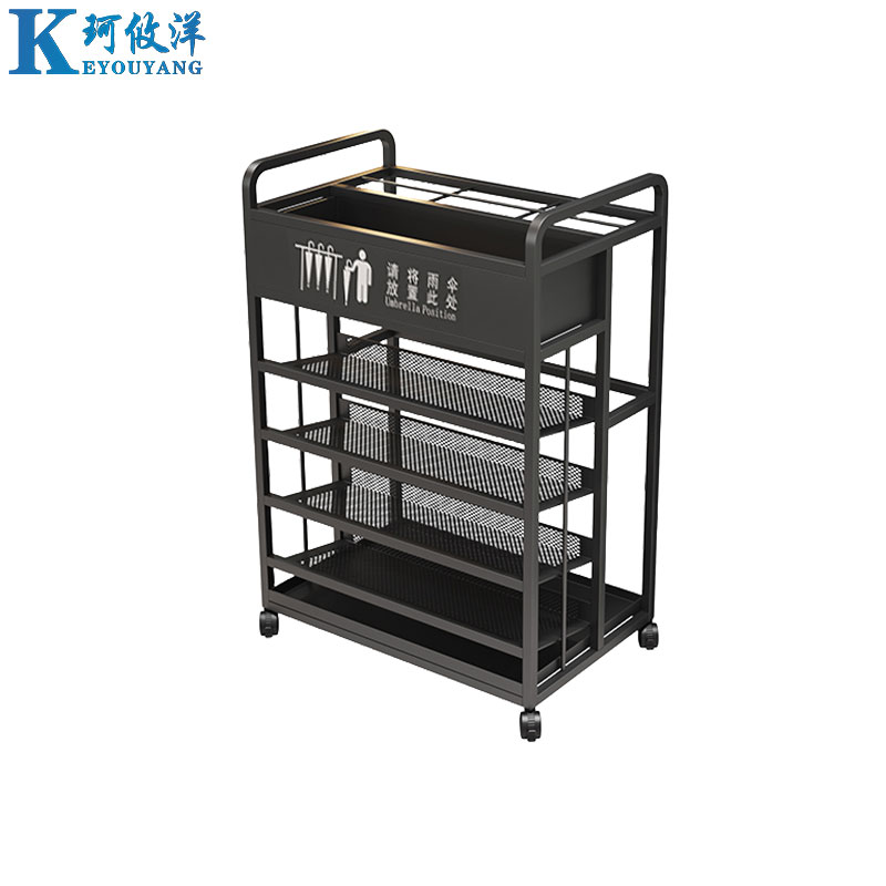 珂攸洋五层雨伞架黑色高清大图