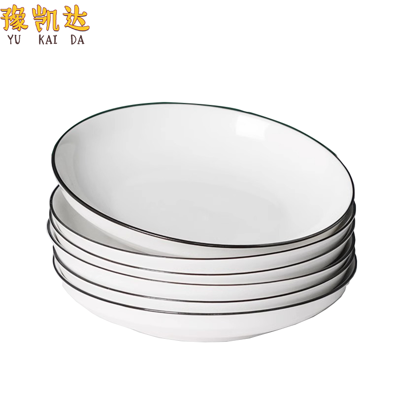 豫凯达盘子陶瓷个高清大图