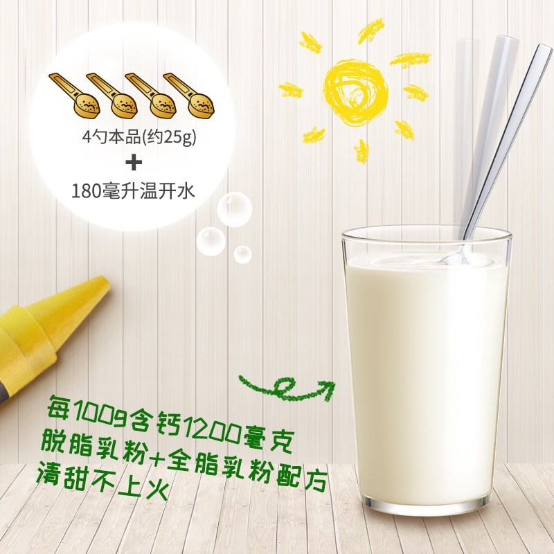 雀巢学生奶粉900g罐装 儿童配方中小学生青少年成长营养奶粉 含钙铁锌听装 早餐奶粉冲饮高清大图