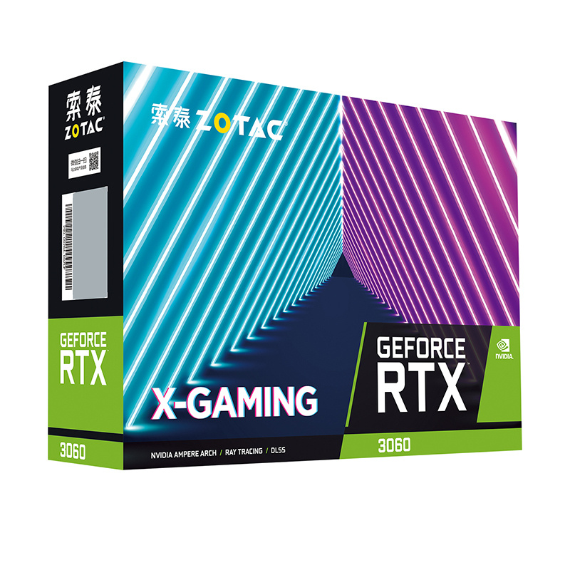 索泰 GeForce RTX 3060-12GD6 X-GAMING 显卡