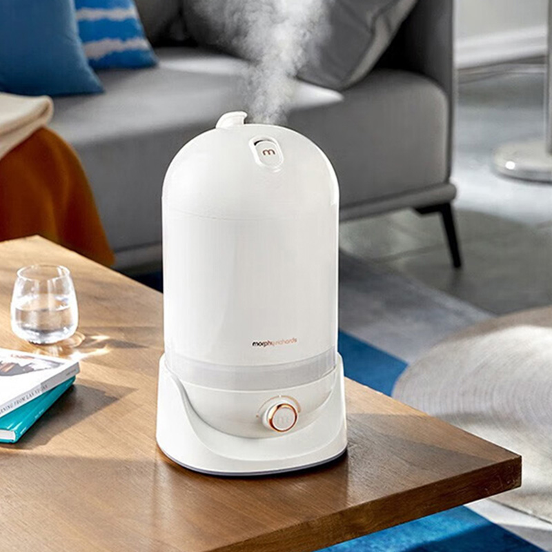 摩飞加湿器洁净水务长效加湿小巧精致降噪低音白色MR2803高清大图