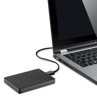 ATEX LH 2TB/1TB USB3.0移动硬盘 2.5英寸黑钻版 商务时尚 高速 经典黑 2TB