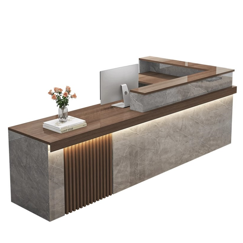 铭思达 吧台前台桌高清大图