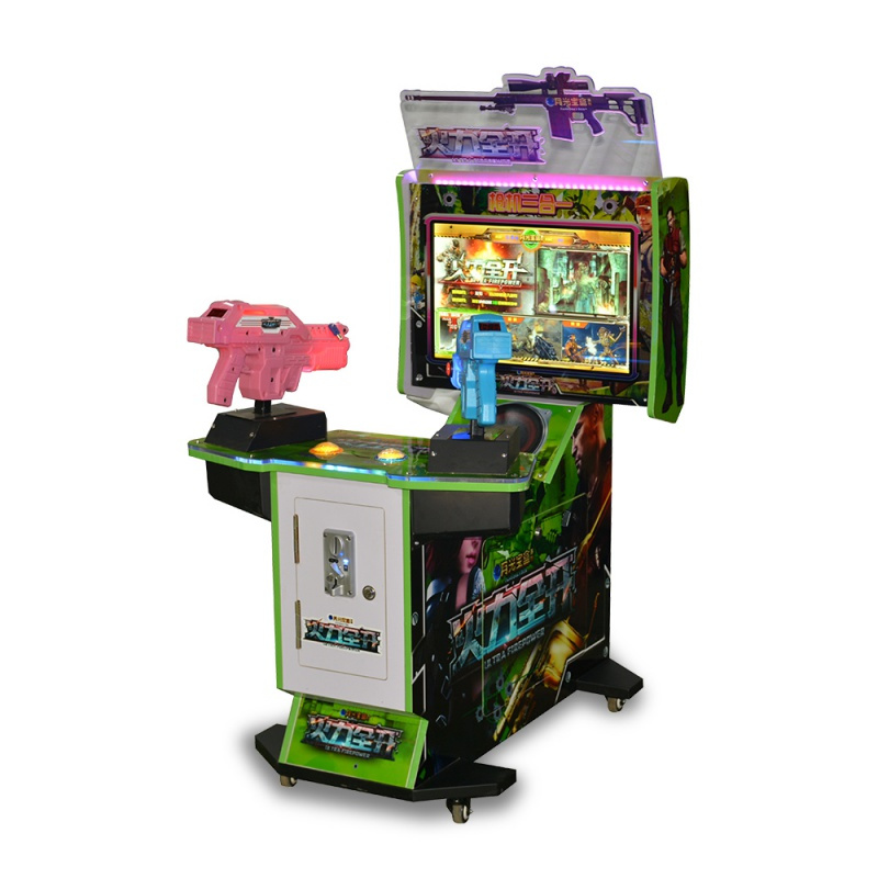射击游戏机大型模拟火力全开机电玩设备投币打街机儿童游艺机 卡通狗