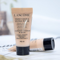 [国内专柜版正品保证]兰蔻LANCOME持妆轻透粉底液5ml*3PO-01自然粉调适合冷白肤色无惧油汗
