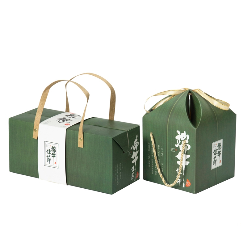 粽子礼盒外包装盒米魁空盒创意定制中国风礼品盒端午节礼袋手提粽叶