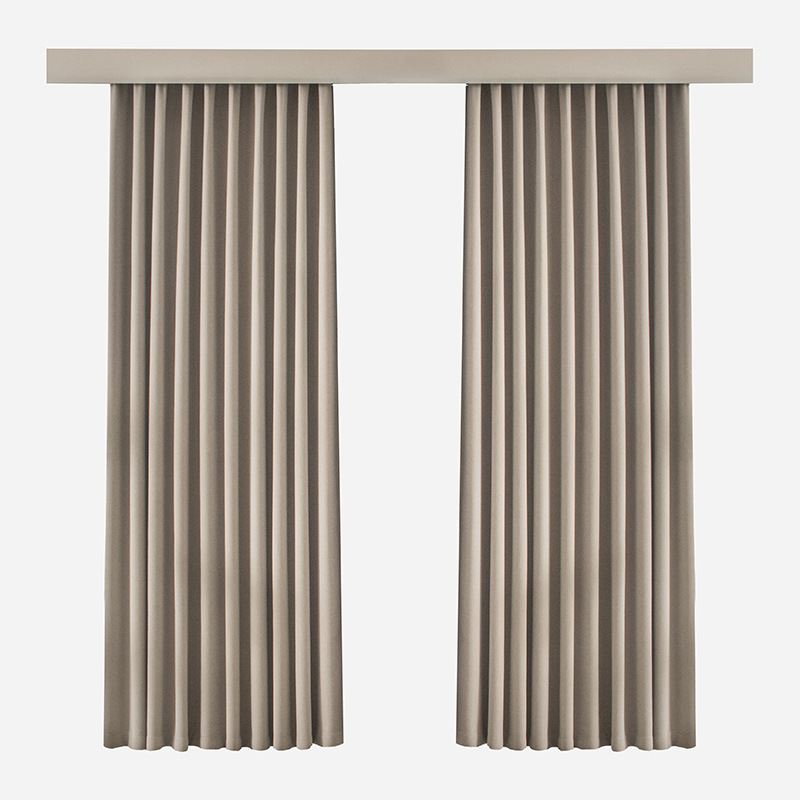 东凯汇普 时尚简约雪尼尔窗帘 DKHP-XNR-DZ001/75*110cm 块高清大图