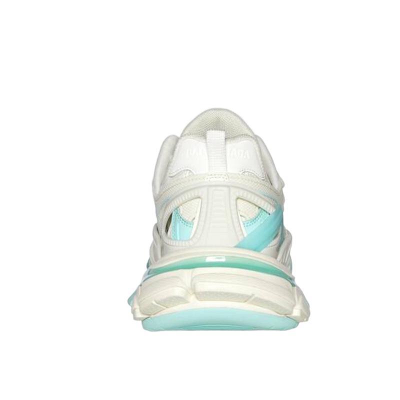 巴黎世家(Balenciaga)白色系带休闲运动鞋女缓震轻便透气跑步鞋
