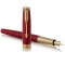 派克(PARKER)新品卓尔宝石红金夹墨水笔