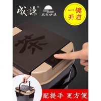 abay茶桶茶渣桶垃圾过滤排水桶茶台废水桶功夫茶具配件家用小号茶水桶 钻石厚实耐用款8L灰色（买1送3）