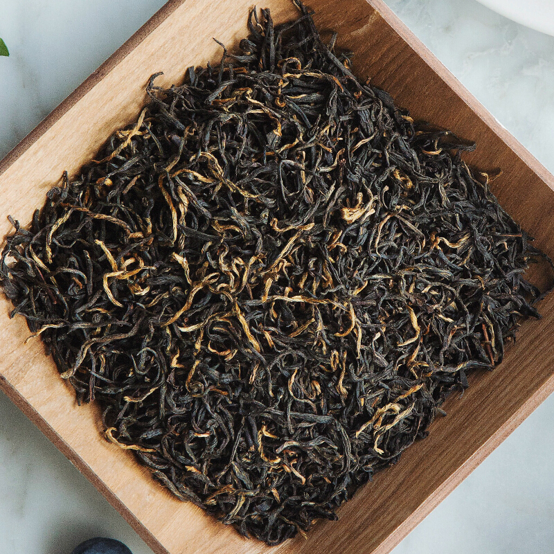 艺福堂茶叶 安徽特级祁门红茶类 祁红工夫茗茶 可做奶茶蜜香浓香型250g