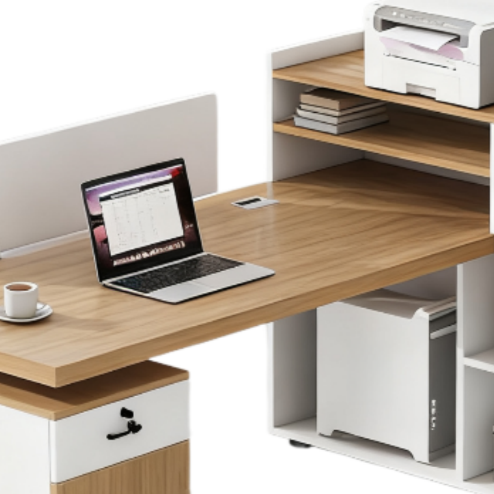 演发电脑桌1.7米双人位张高清大图