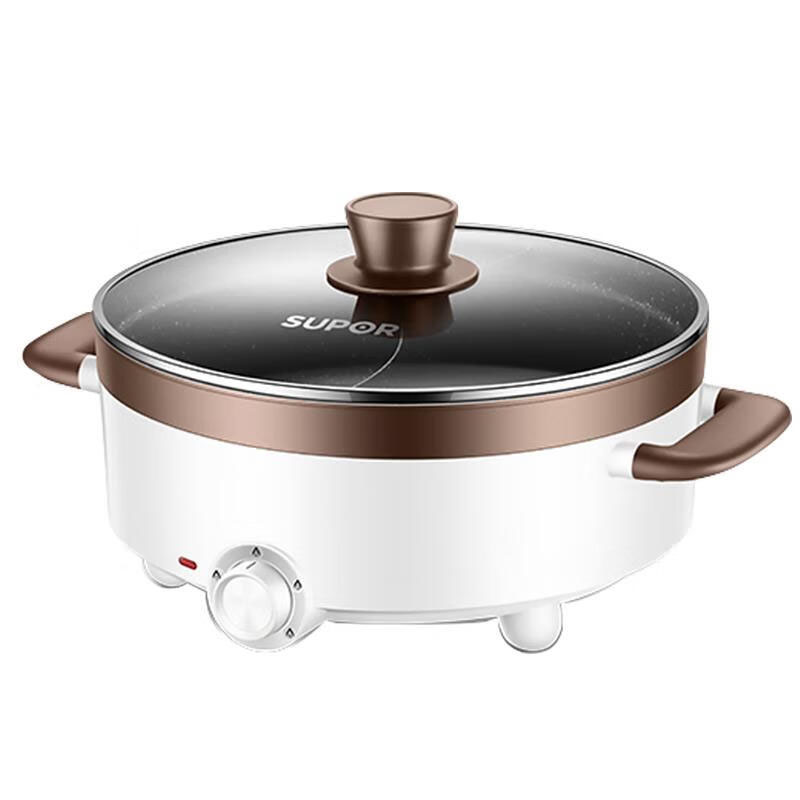 苏泊尔(SUPOR) 家用5L多功能分体设计电火锅 H30YK17Y(可定制LOGO)