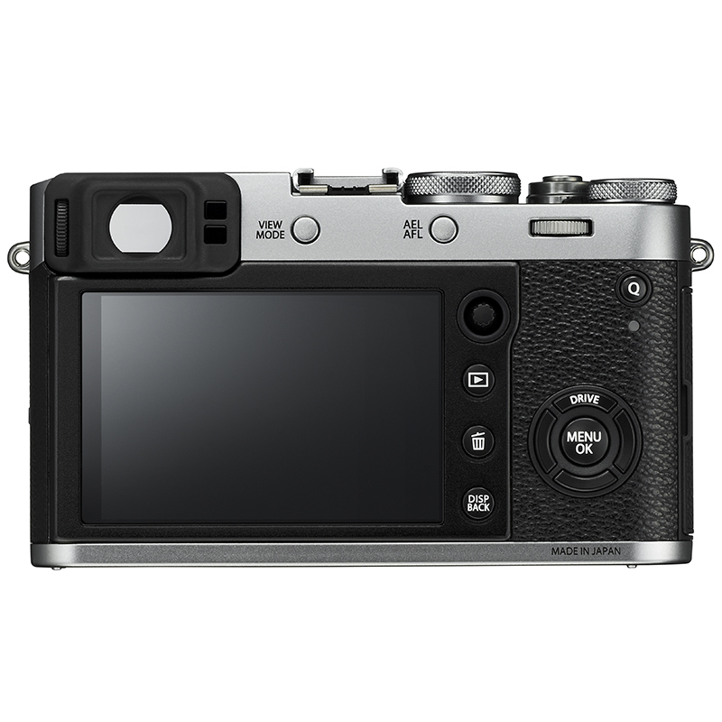 富士(FUJIFILM)相机 X100F 银色 复古文艺,比微单相机更便携