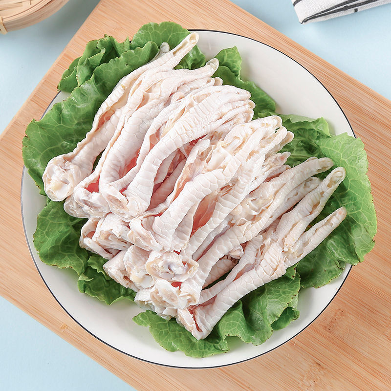 赛卡伊 无骨鸡爪生鲜脱骨凤爪冷冻去骨鸡脚冰冻商用批发大袋新鲜生鸡