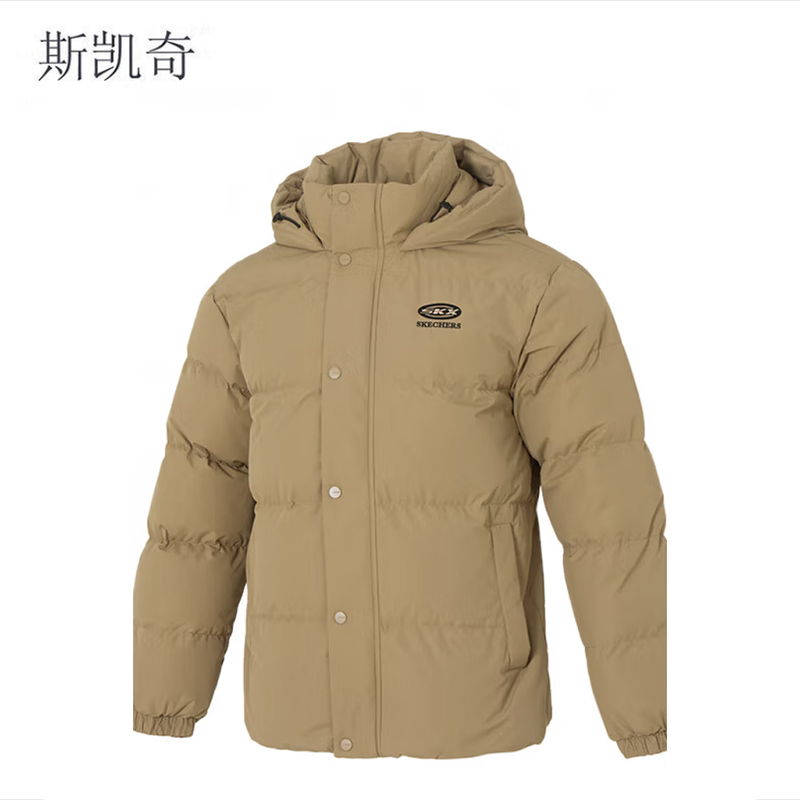 斯凯奇 男女同款羽绒服P 423U036-01EWXXL 件高清大图