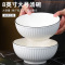 喜佳喆 赣瓷乐陶新款家用8英寸大号汤碗 8寸 单个装