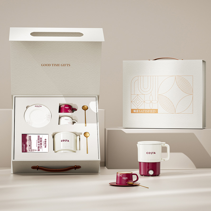 COSTA Y-D005W云搭档云逸套装壶+咖啡杯套装