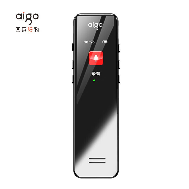爱国者(AIGO) 录音笔R6933PRO-16G炫黑色