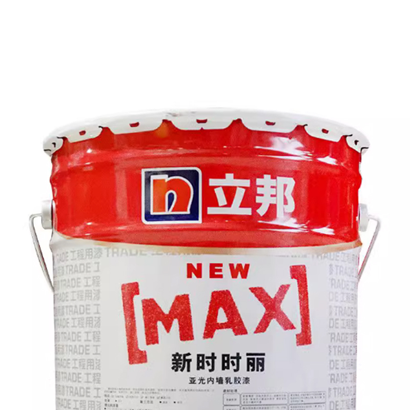 立邦(NipponPaint) 内墙乳胶漆 墙面漆油漆涂料耐擦自刷室内防水室内彩色内墙漆[白色]20KG(单位:桶)