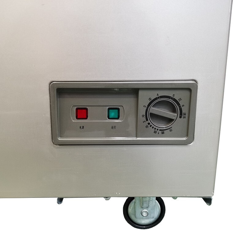 美菱(MELING)SC/SD-709GYT卧式冷冻展示柜冰柜 单温雪糕冷柜 速冻冰柜商用雪柜平面玻璃门展示柜平面冰箱柜