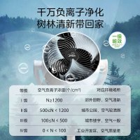 美的空气循环扇家用遥控风大音静台立式两用卧室3D立体落地电风扇