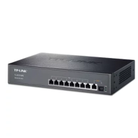TP-Link TL-SG1210PE 8口千兆PoE交换机SFP光口大功率PoE供电模块