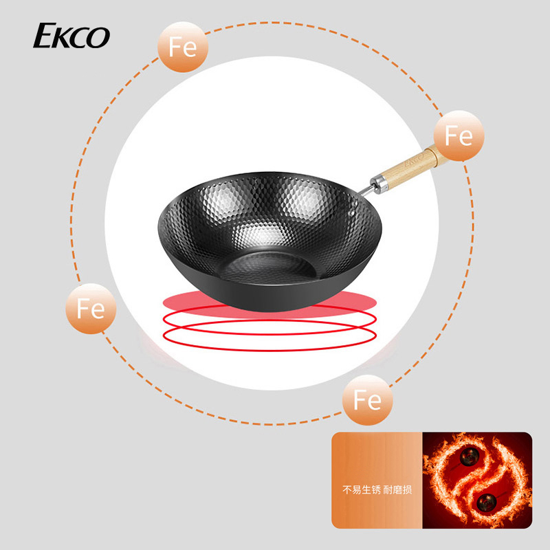 康宁EKCO极之铁炒锅 / EK-JZT01ZX/KZ高清大图