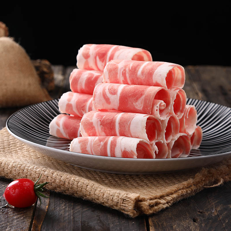 大庄园 精品羊肉卷500g*3袋涮羊肉火锅食材羊肉片调理肉片