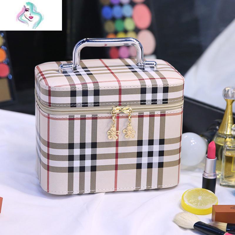 你那么美化妆包多功能化妆包双层大容量简约便携收纳包化妆箱小号女化妆品收纳盒你那么美中号浅色 单层 价格图片品牌报价 苏宁易购苏享尚品美妆工具专营店