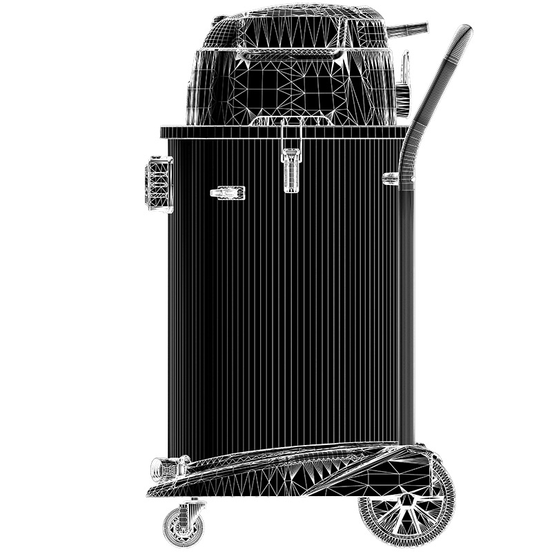 杰诺吸尘器JN603-60L大功率1800W商用工业桶式干湿吹三用大吸力酒店宾馆地毯装修洗车场工厂车间 升级版高清大图