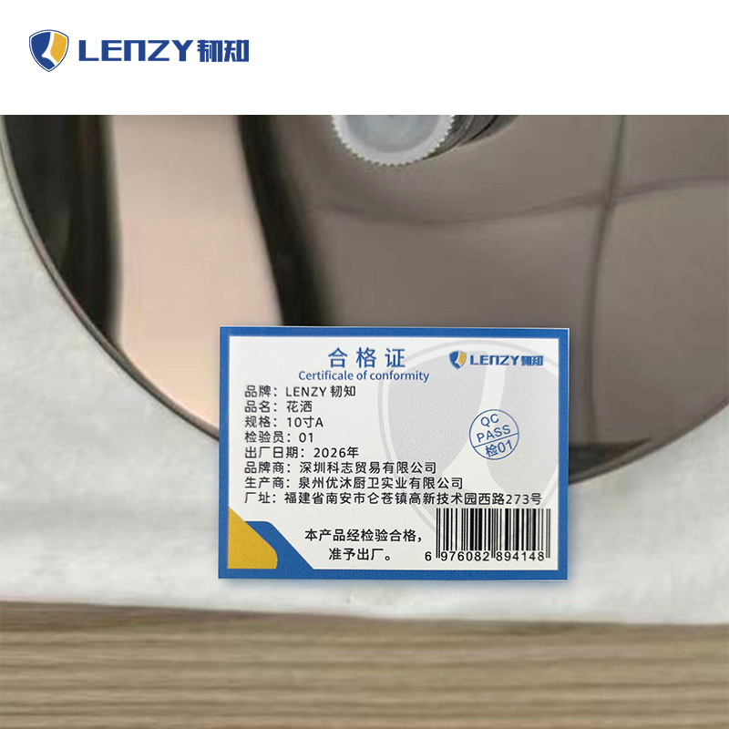 LENZY 韧知 花洒 10寸A 个(10寸A)高清大图